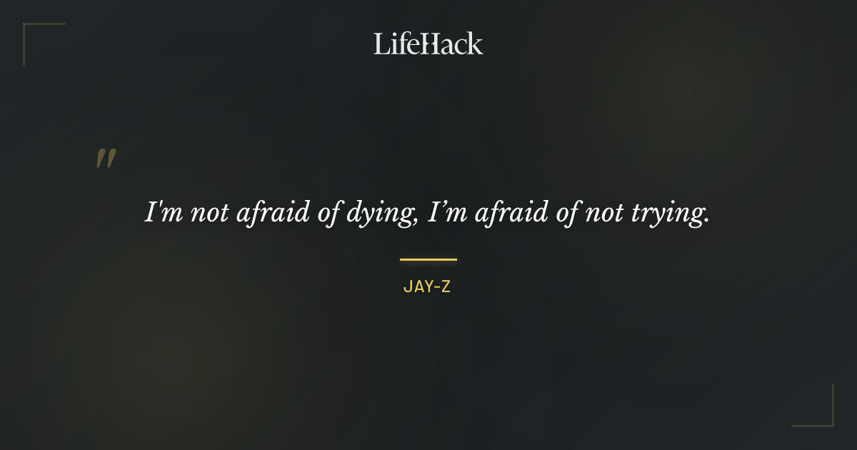 Quote by Jay-Z