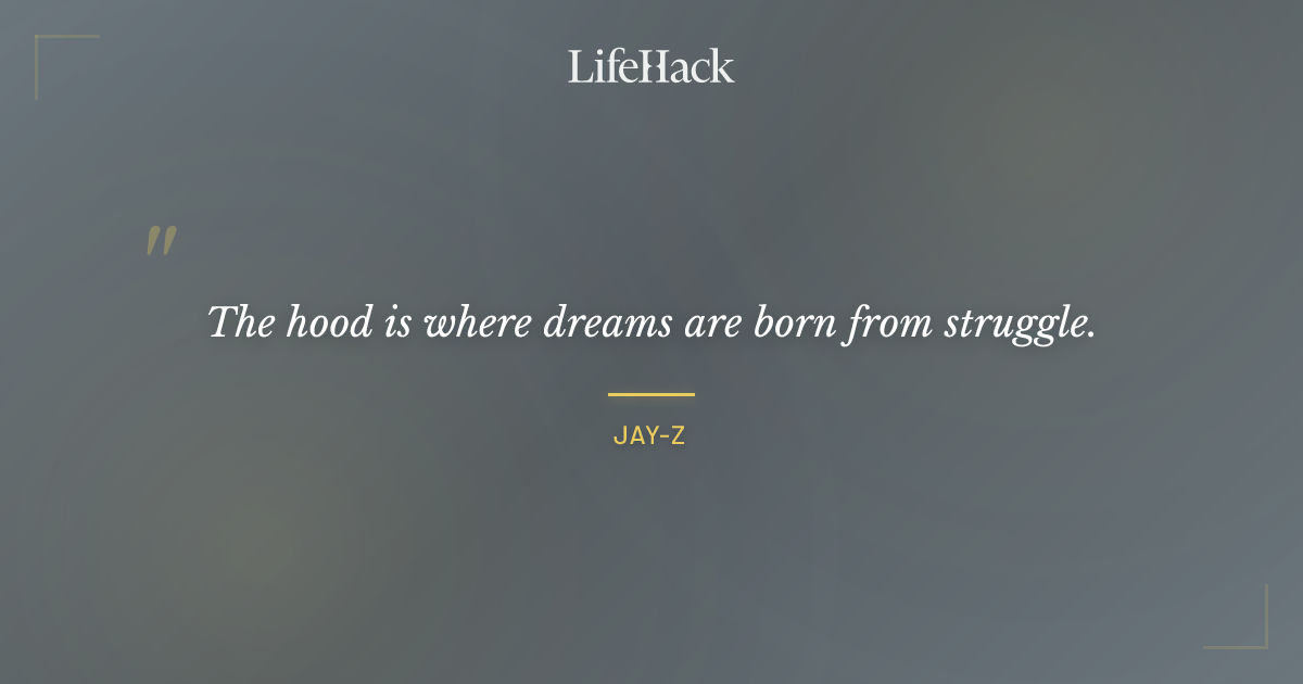 Quote by Jay-Z