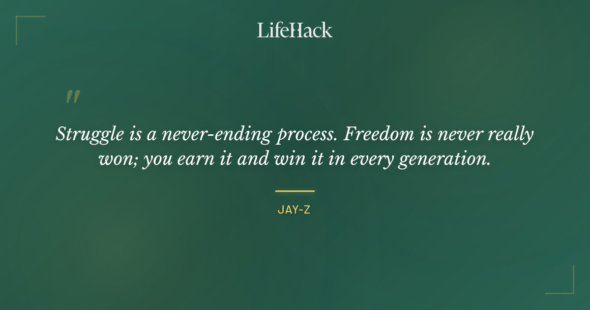 Quote by Jay-Z