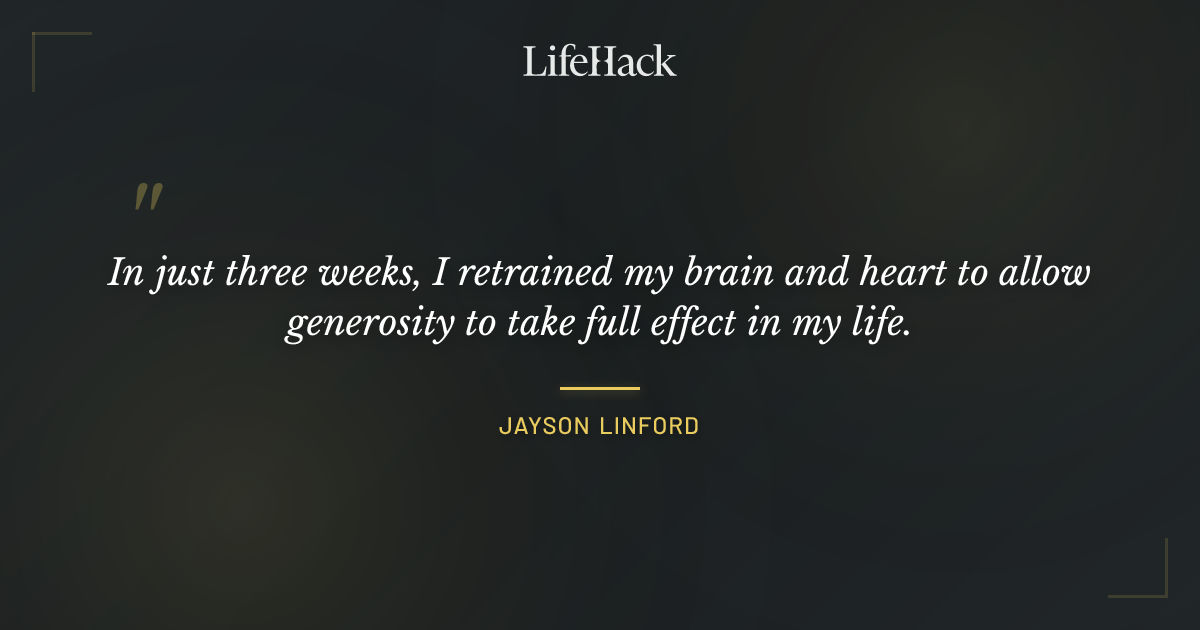 Quote by Jayson Linford