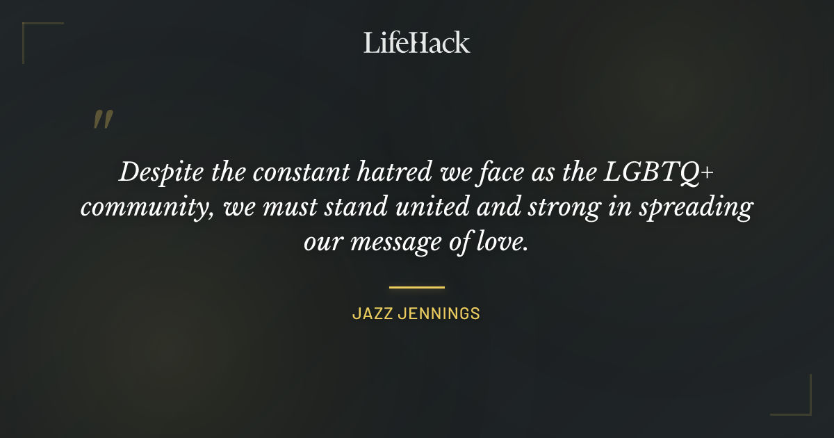 Quote by Jazz Jennings