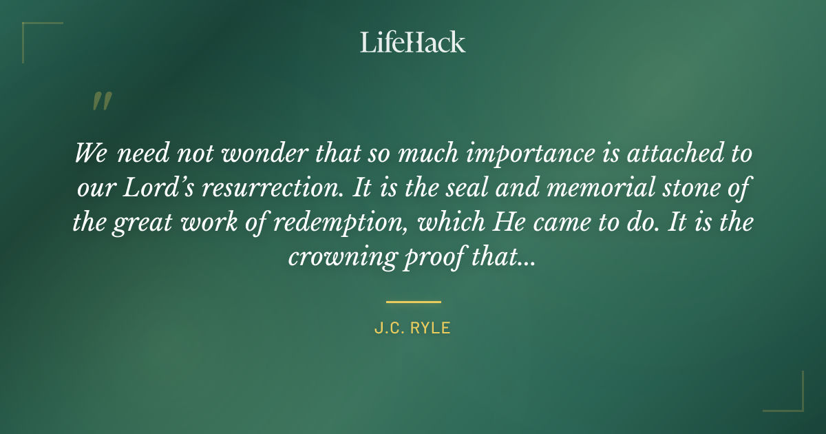 Quote by J.C. Ryle