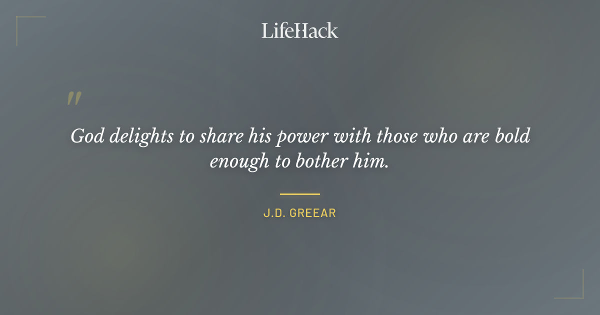 Quote by J.D. Greear