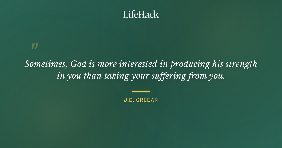 Quote by J.D. Greear