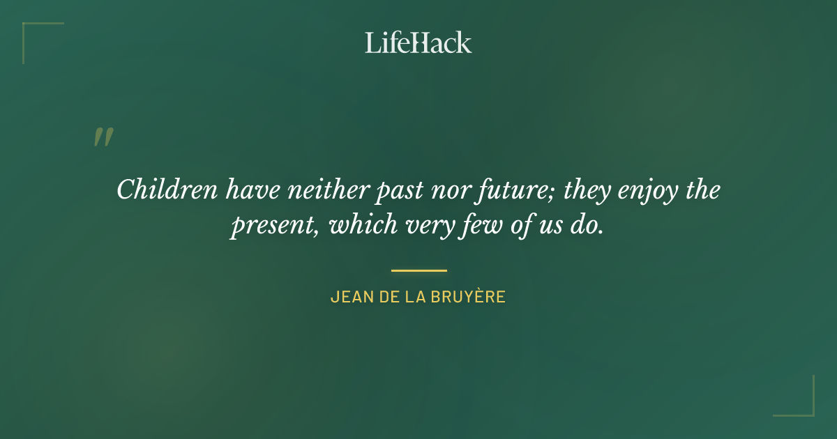 Quote by Jean de La Bruyère