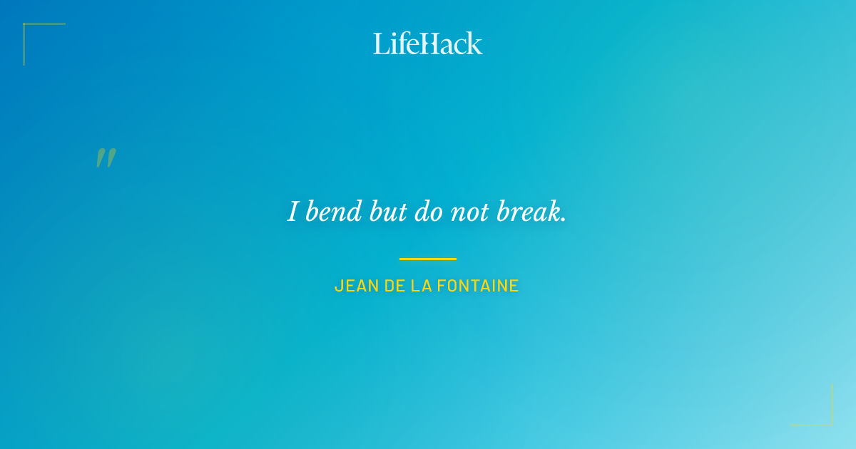 Quote by Jean de La Fontaine