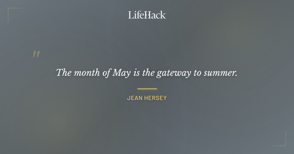 Quote by Jean Hersey
