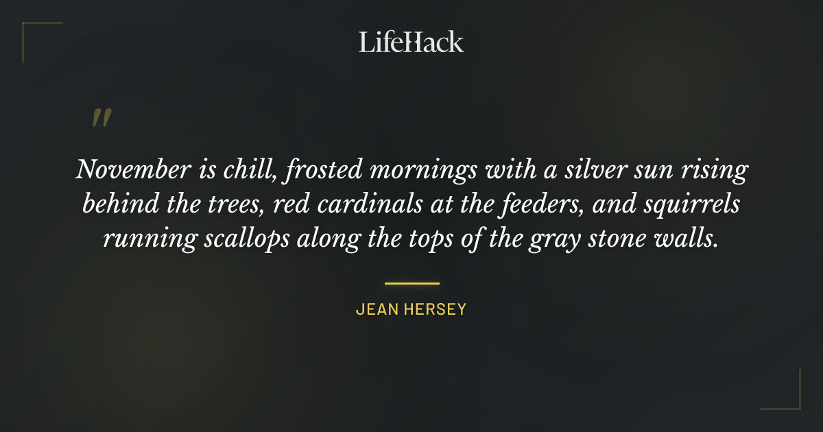 Quote by Jean Hersey