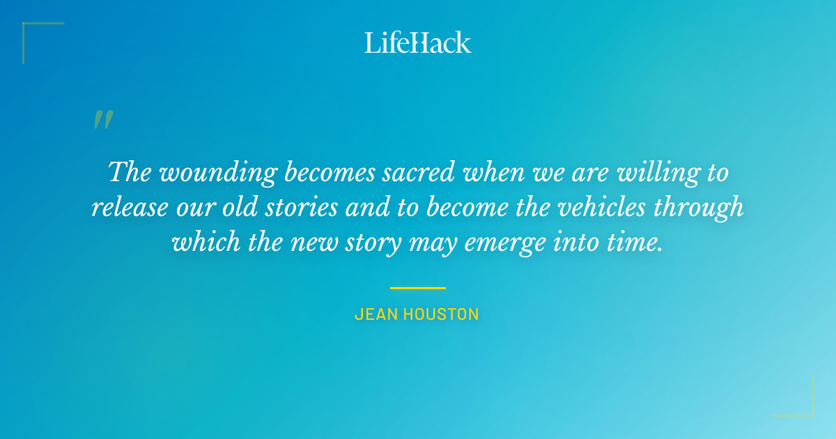 Quote by Jean Houston