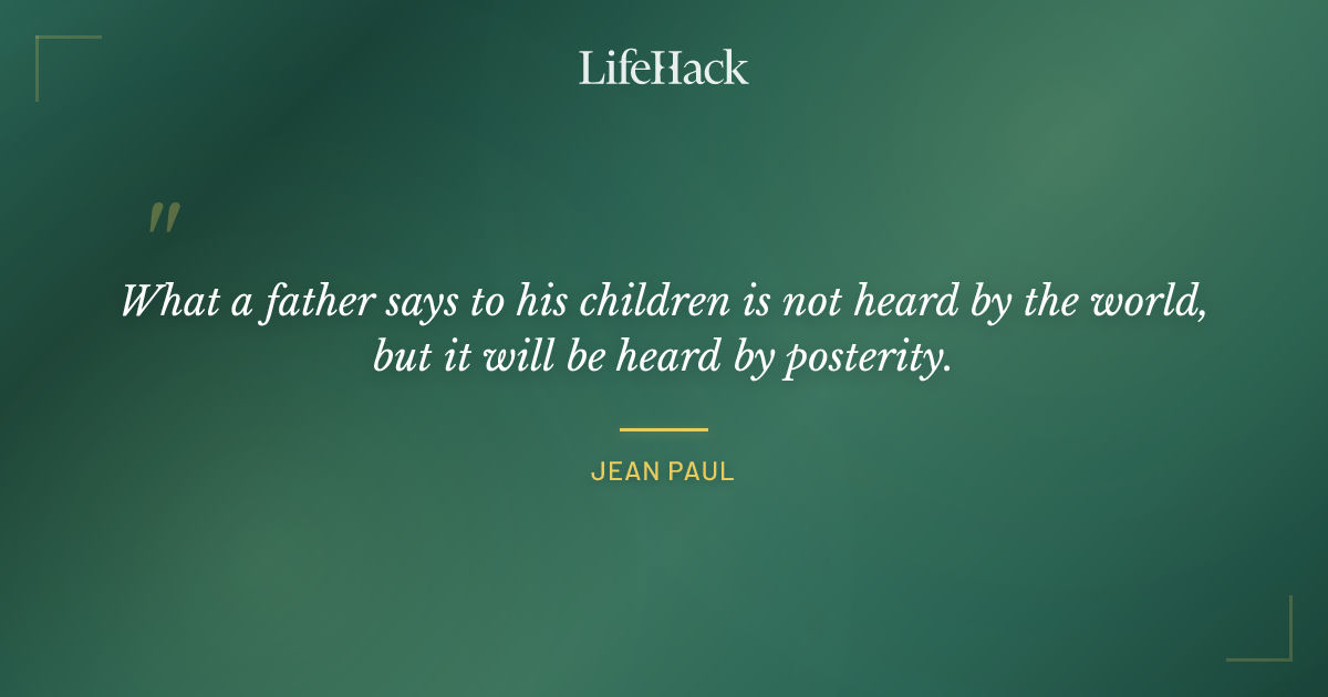 Quote by Jean Paul