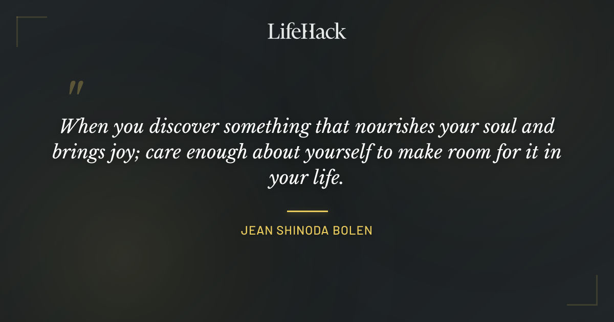 Quote by Jean Shinoda Bolen