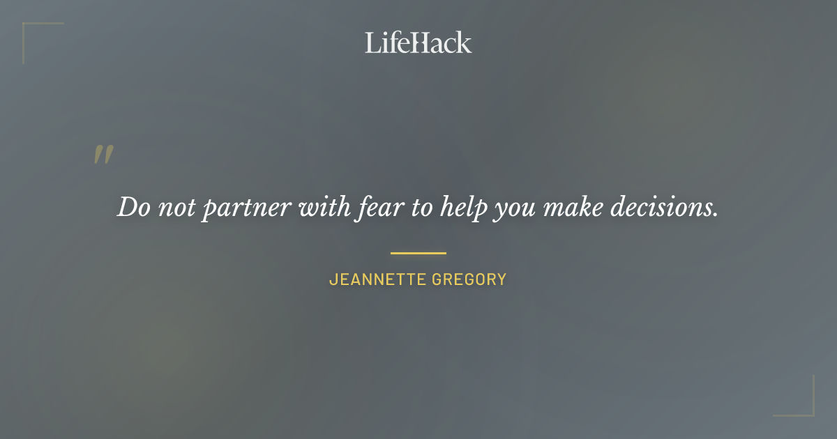 Quote by Jeannette Gregory