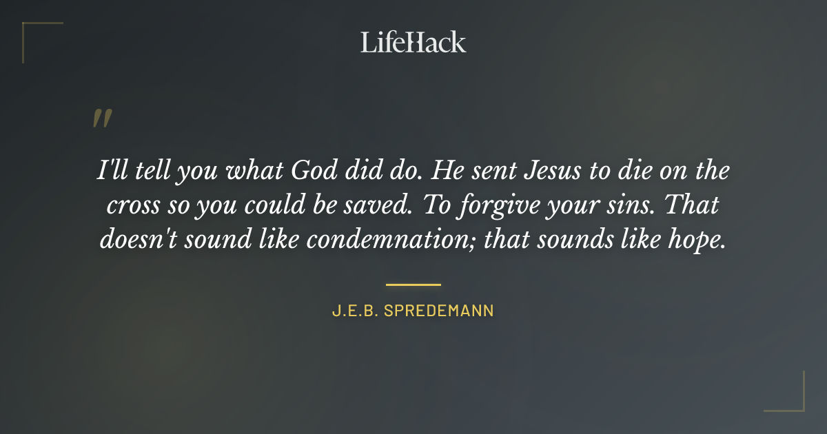 Quote by J.E.B. Spredemann