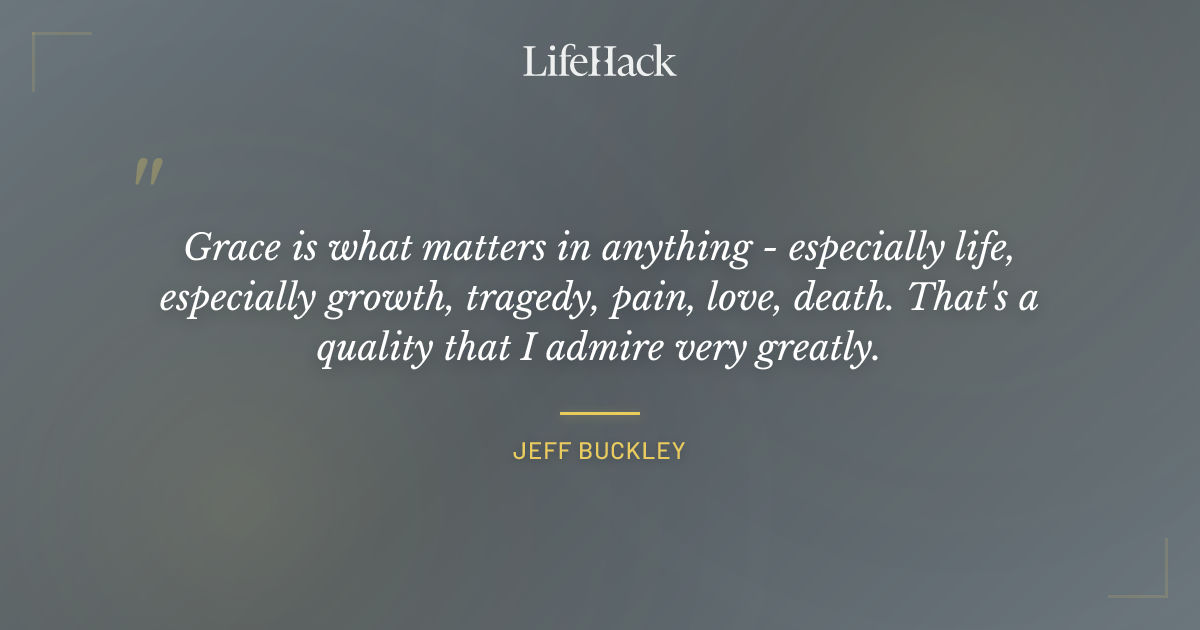 Quote by Jeff Buckley