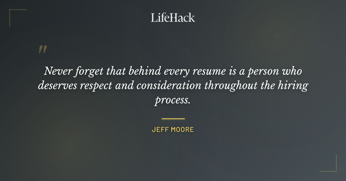 Quote by Jeff Moore