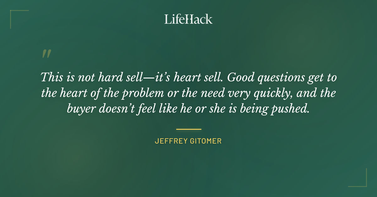 Quote by Jeffrey Gitomer