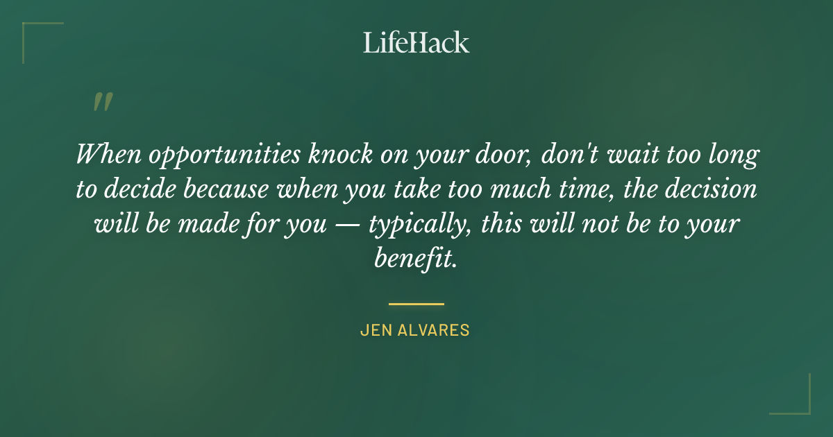 Quote by Jen Alvares