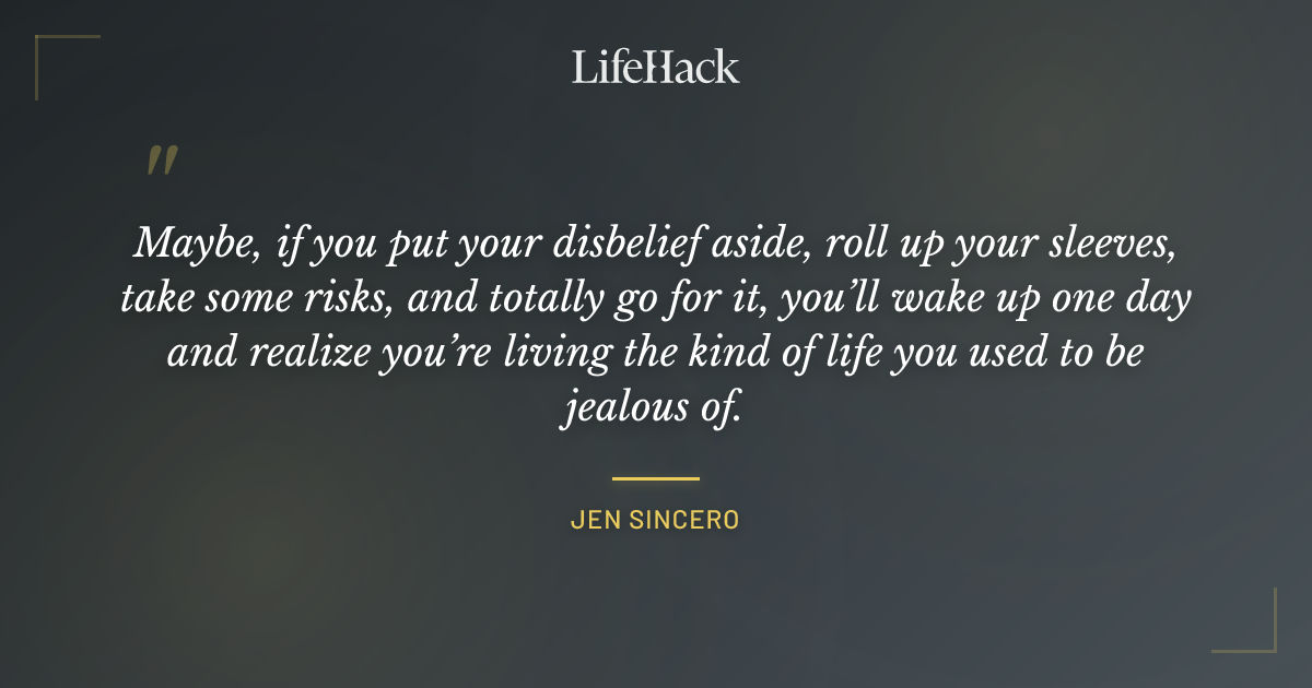 Quote by Jen Sincero