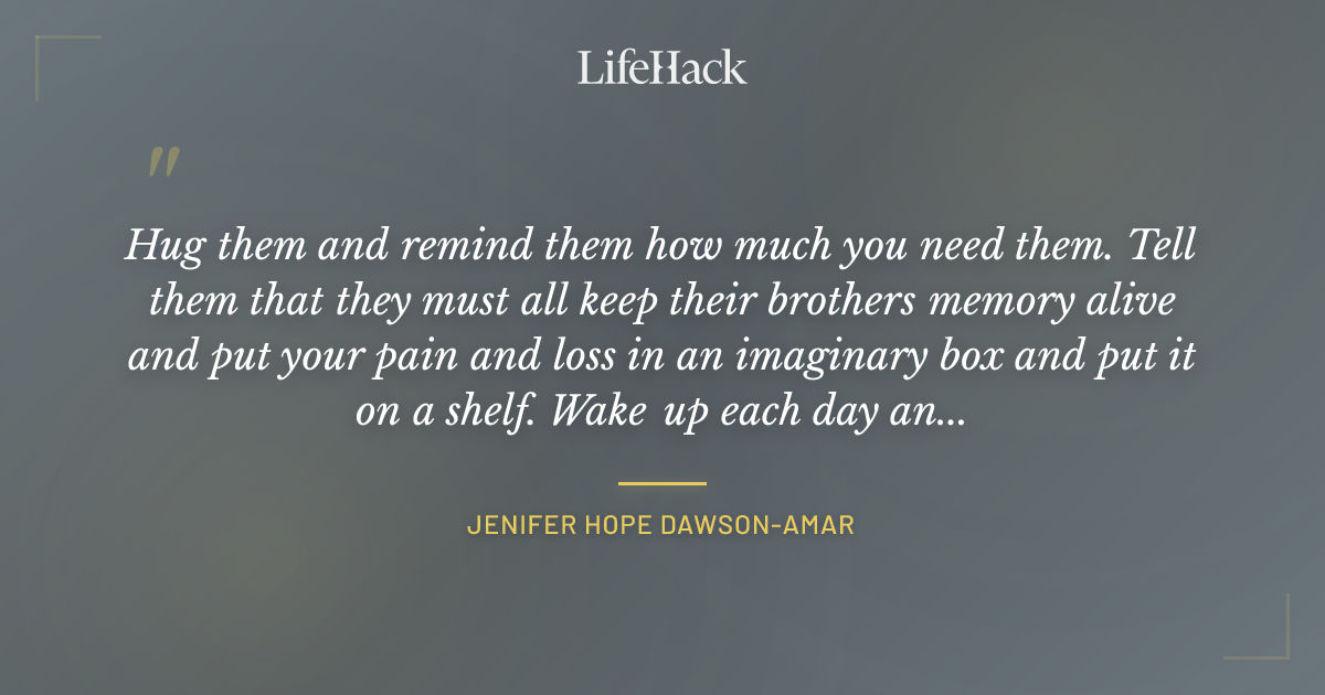 Quote by Jenifer Hope Dawson-Amar