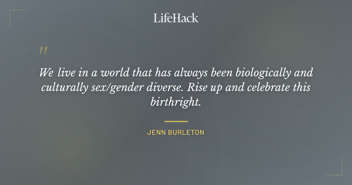 Quote by Jenn Burleton