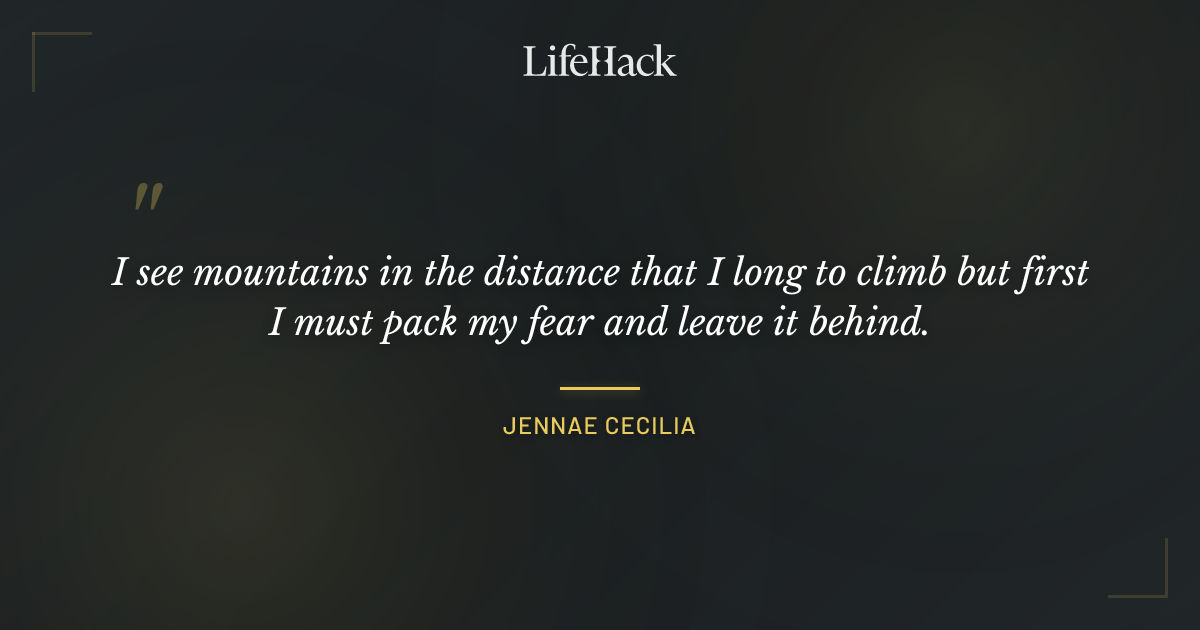Quote by Jennae Cecilia
