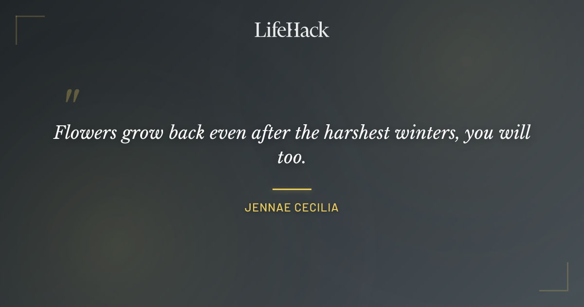 Quote by Jennae Cecilia