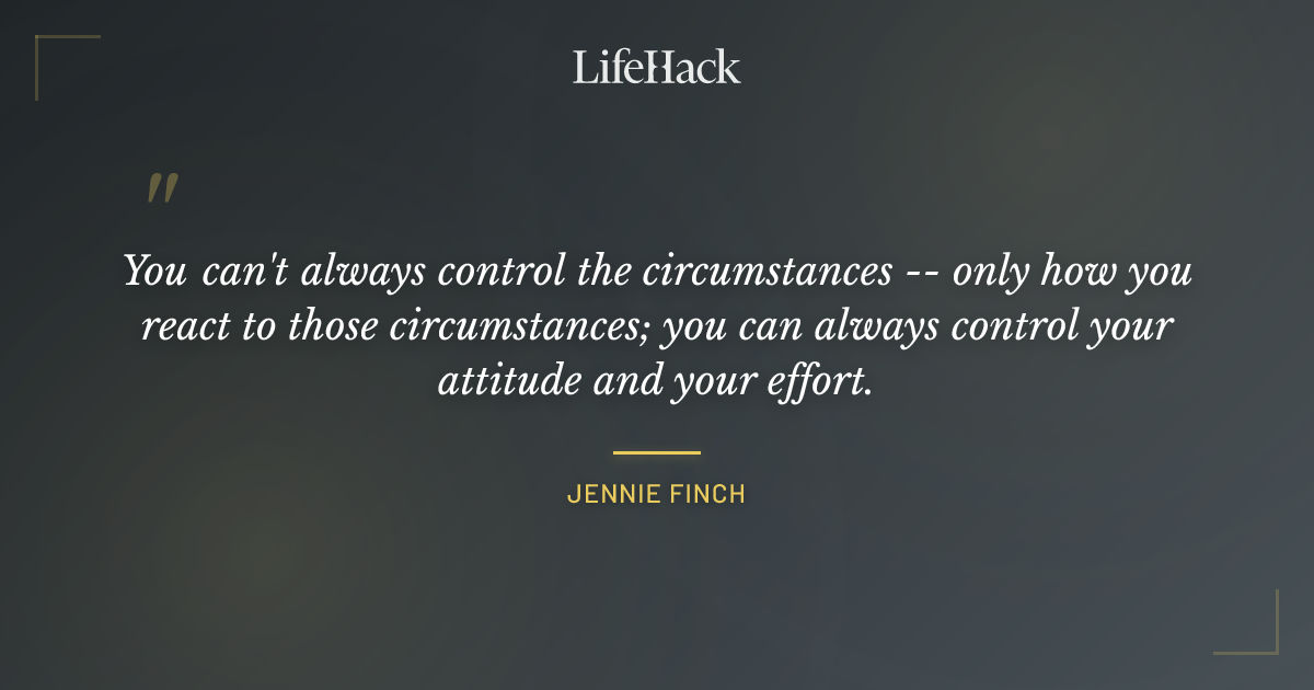 Quote by Jennie Finch