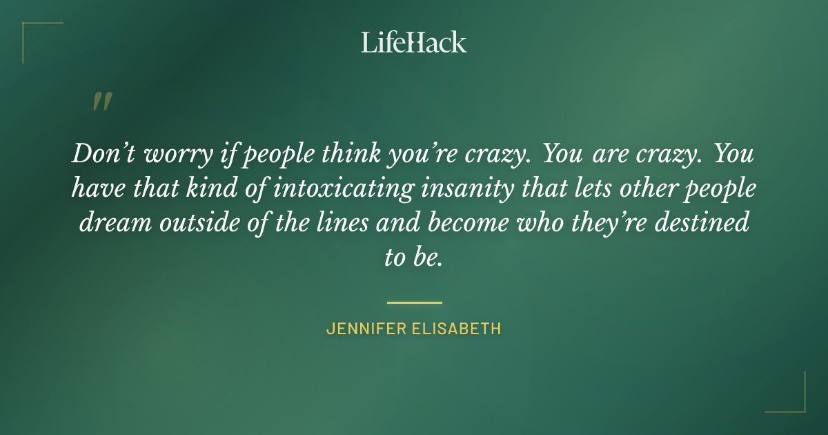 Quote by Jennifer Elisabeth