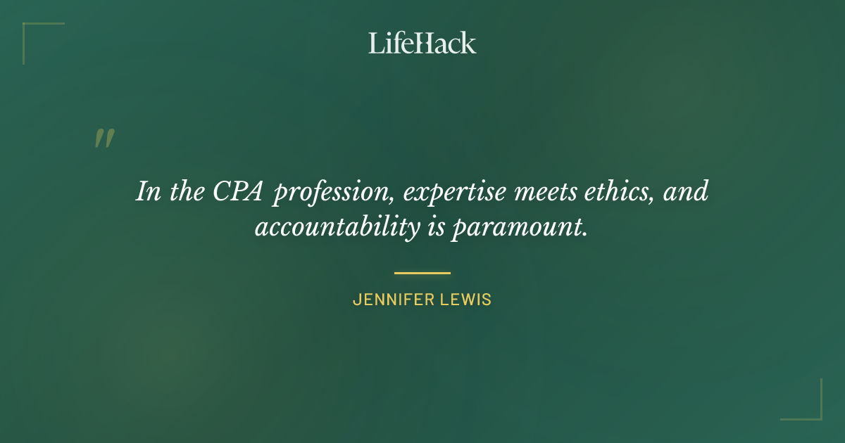Quote by Jennifer Lewis