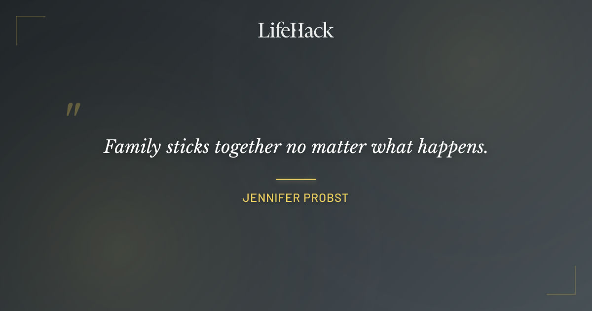 Quote by Jennifer Probst