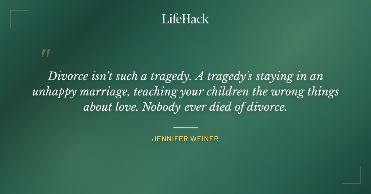 Quote by Jennifer Weiner