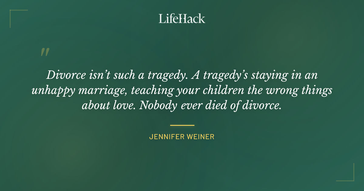 Quote by Jennifer Weiner