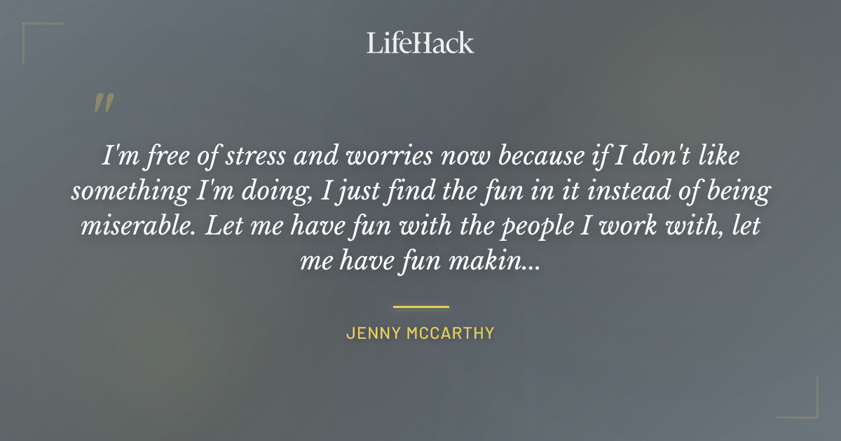 Quote by Jenny McCarthy