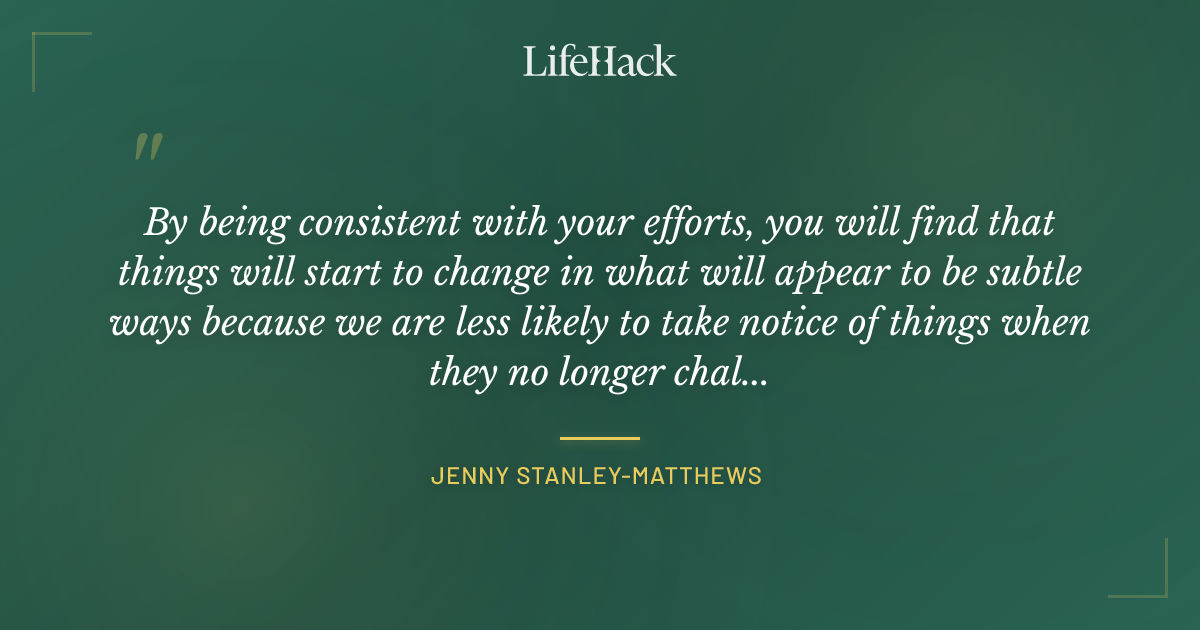 Quote by Jenny Stanley-Matthews