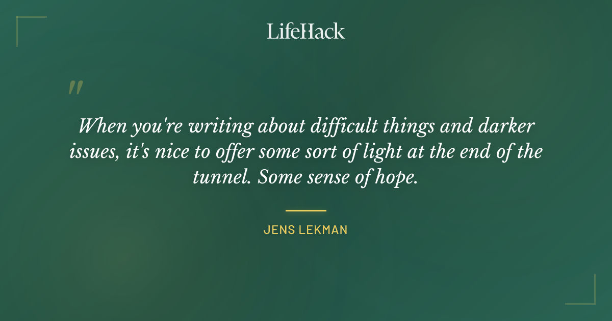 Quote by Jens Lekman