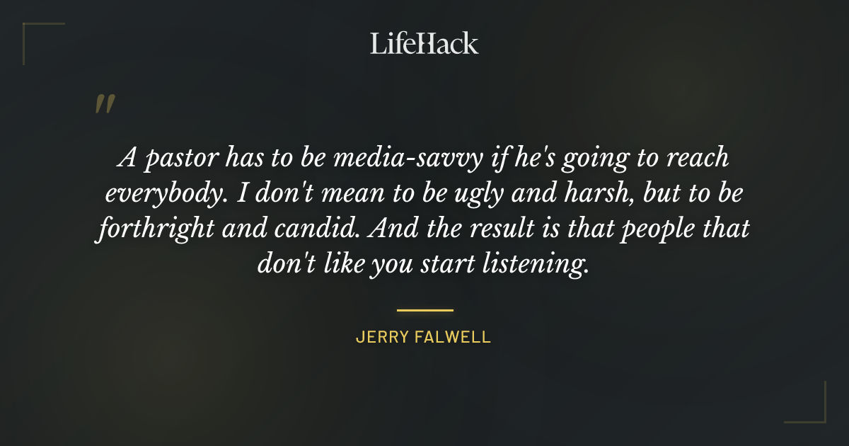 Quote by Jerry Falwell