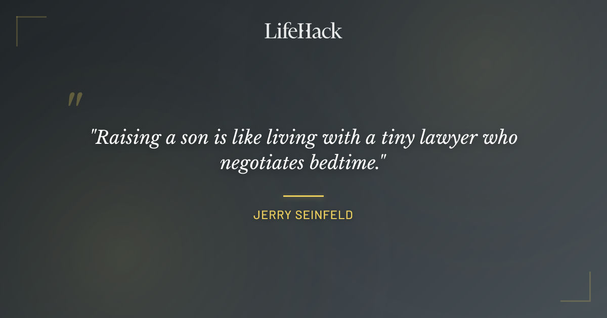 Quote by Jerry Seinfeld