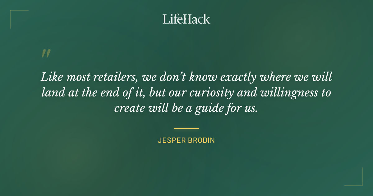 Quote by Jesper Brodin