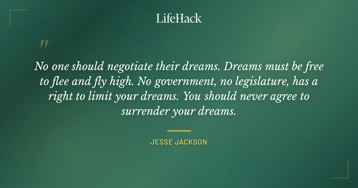 Quote by Jesse Jackson