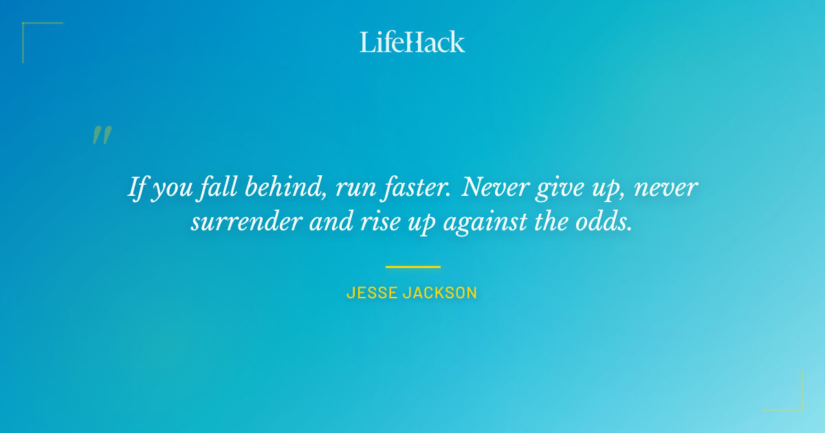 Quote by Jesse Jackson