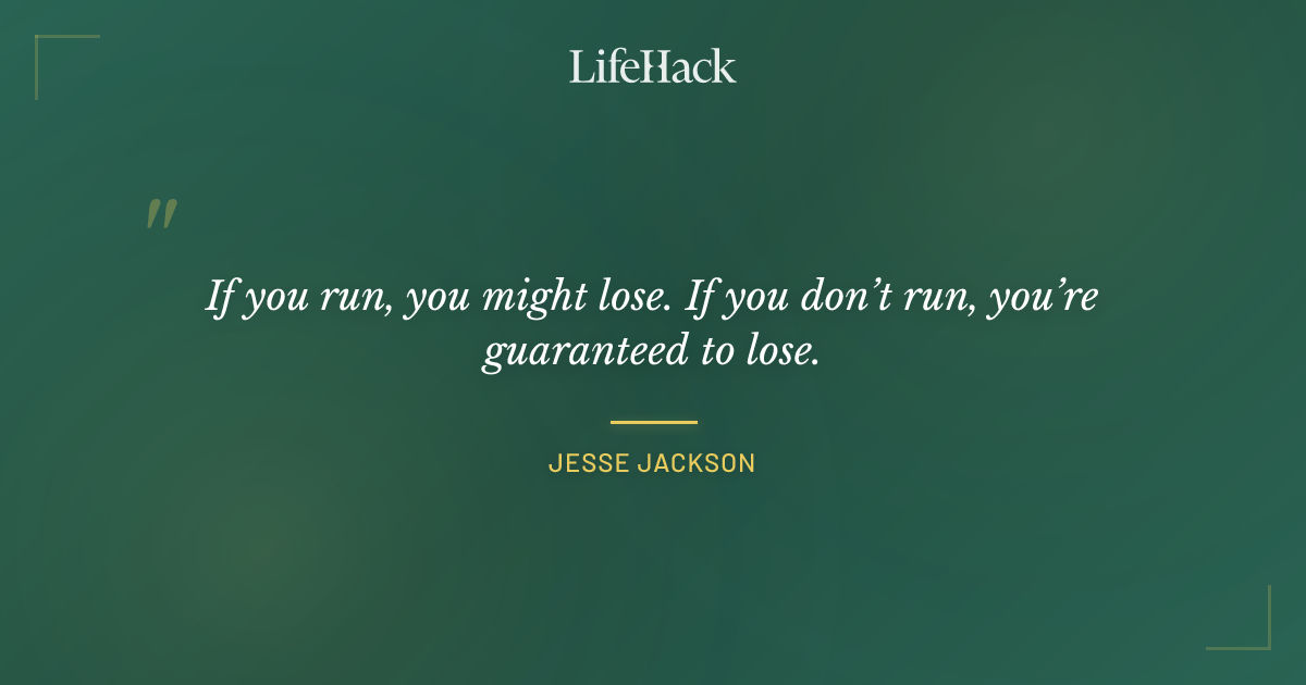 Quote by Jesse Jackson