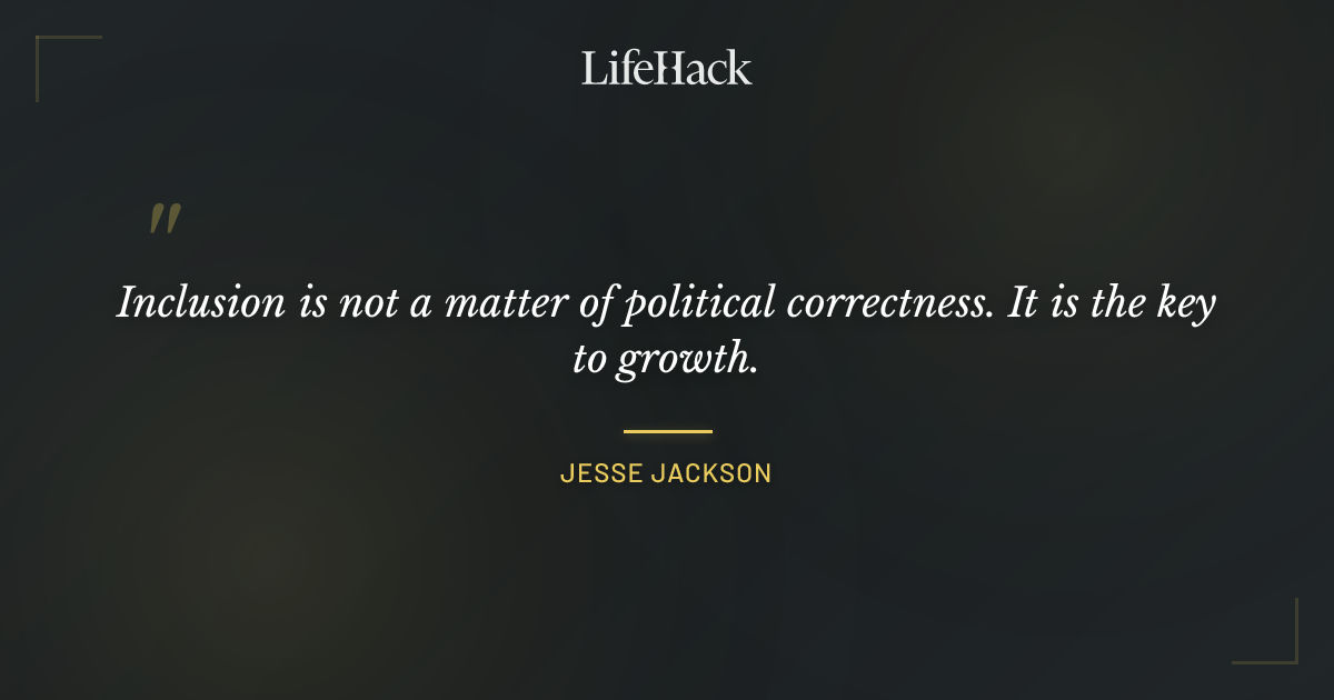 Quote by Jesse Jackson
