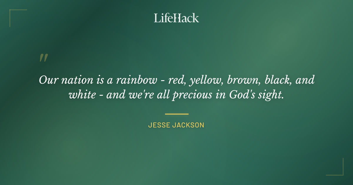 Quote by Jesse Jackson