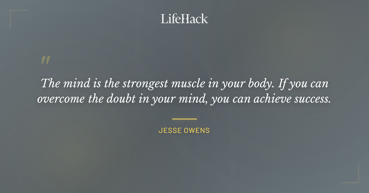 Quote by Jesse Owens