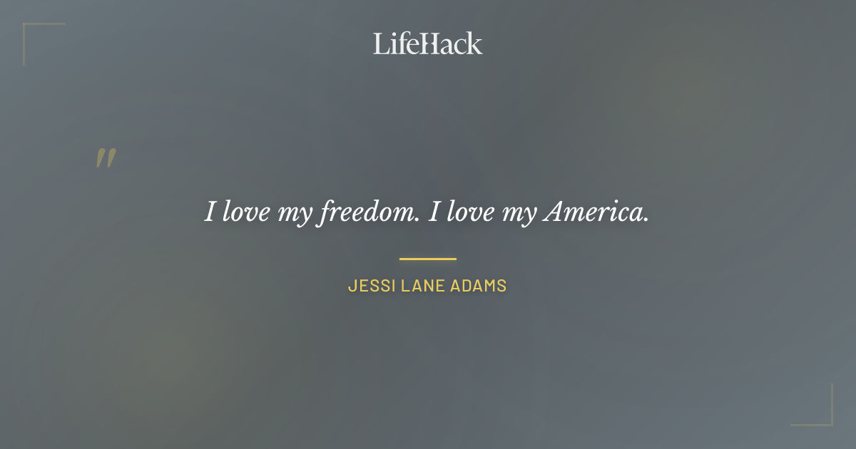 Quote by Jessi Lane Adams