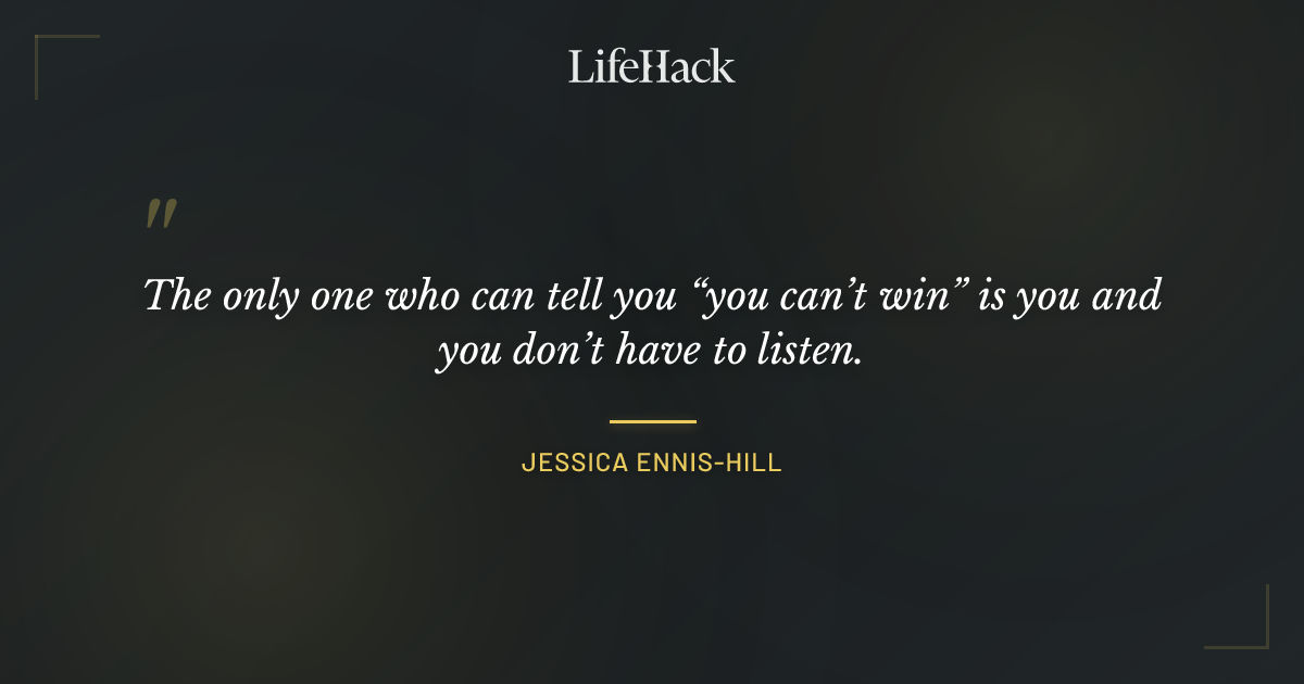 Quote by Jessica Ennis-Hill