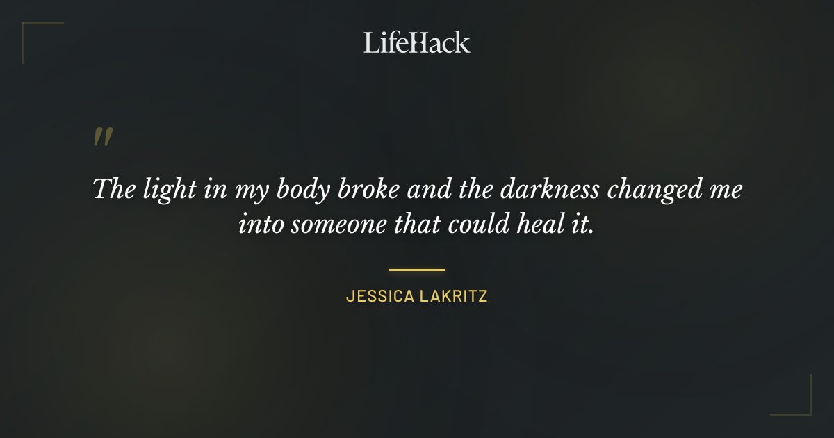 Quote by Jessica Lakritz