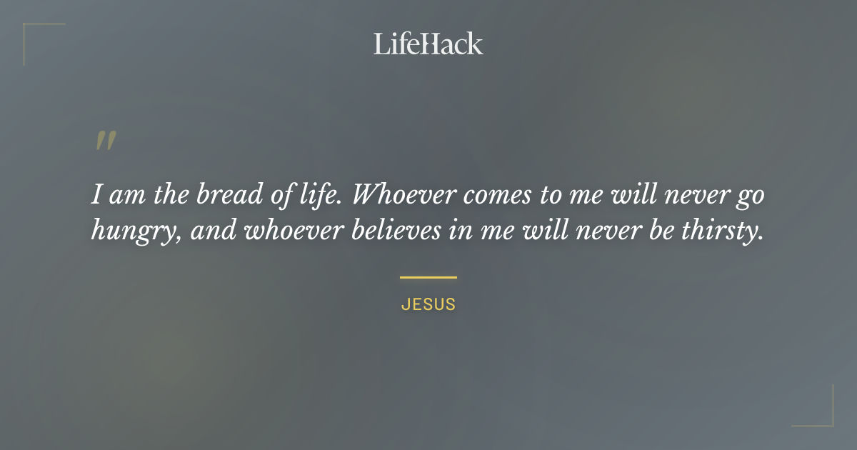 Quote by Jesus