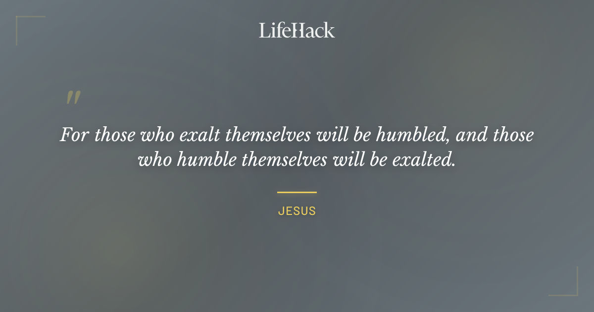 Quote by Jesus