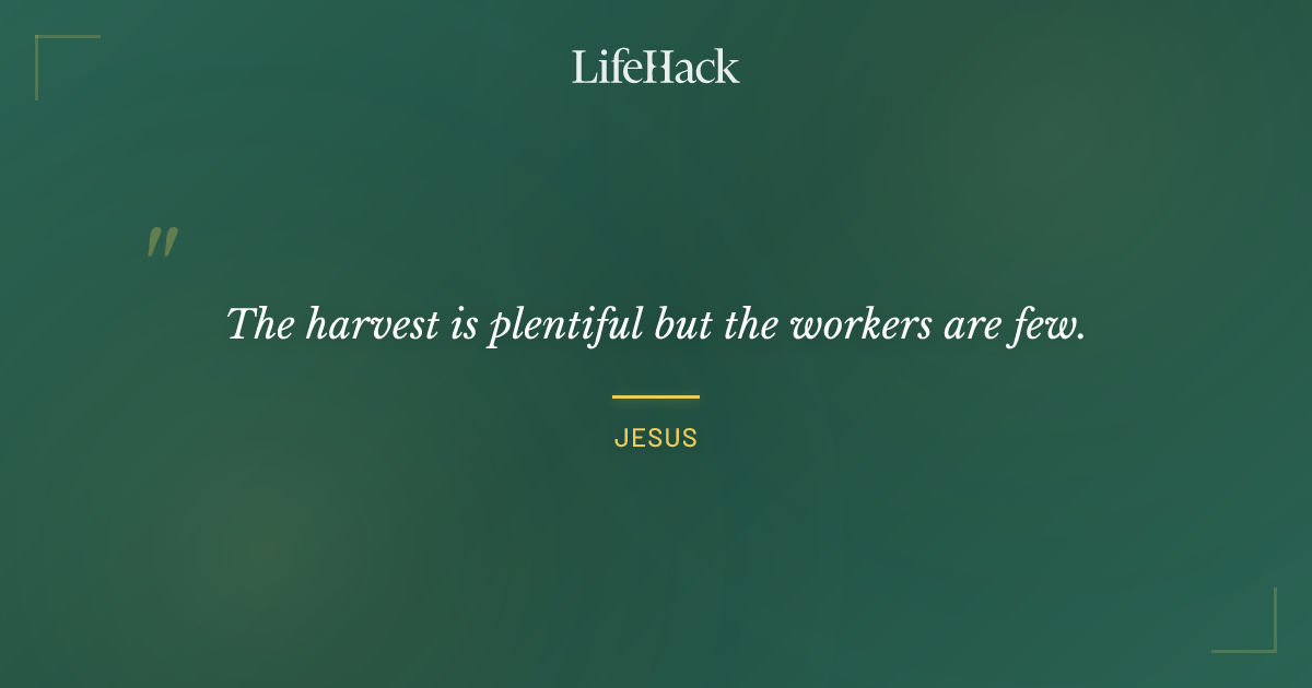 Quote by Jesus